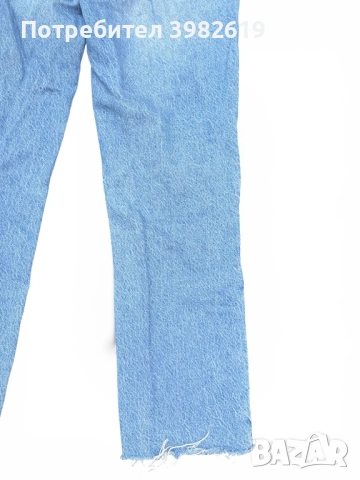 Сини дънки с перли- ZARA, снимка 2 - Дънки - 54581071