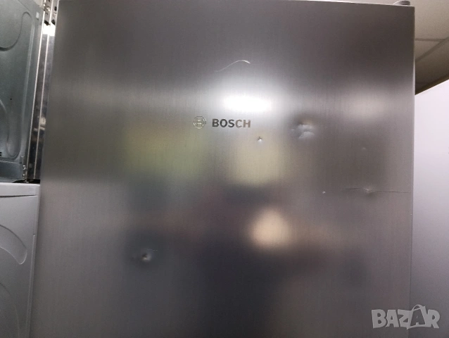 Иноксов комбиниран хладилник с фризер Бош Bosch А+++ 2 години гаранция!, снимка 2 - Хладилници - 54952497