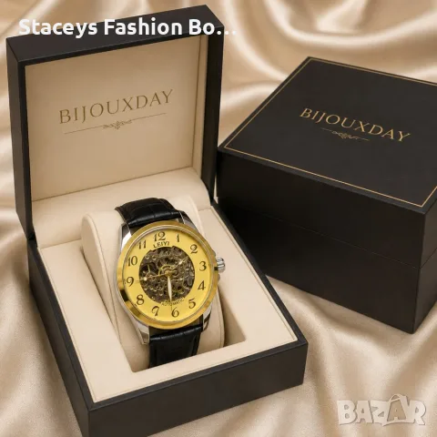 Мъжки механичен часовник Leyiyi Gold Classic