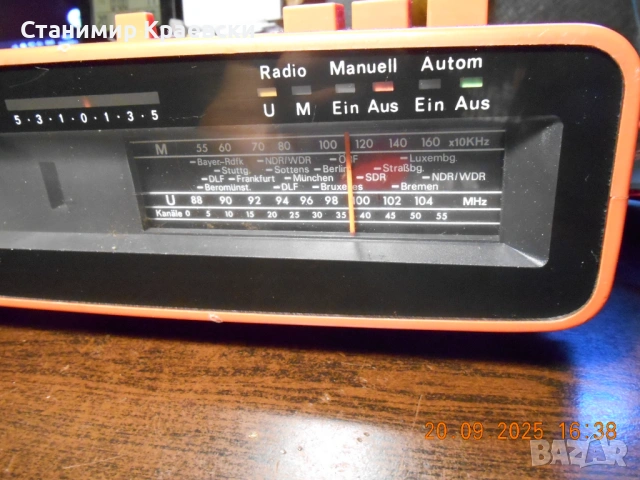SABA Radio Clock Automatic H vintage 1975, снимка 3 - Други - 54375443