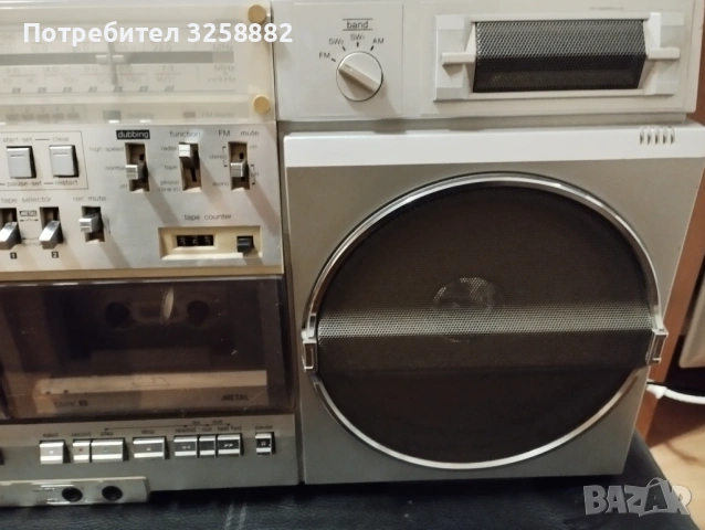 Радио касетофон SHARP GF-575, снимка 7 - Радиокасетофони, транзистори - 54602860
