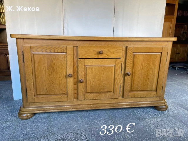 Масивен дъбов шкаф / скрин, снимка 2 - Скринове - 54578227