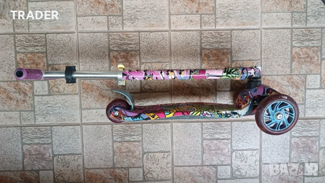 детска тротинетка Scooter светещи колела, снимка 10 - Скутери и тротинетки - 40317939