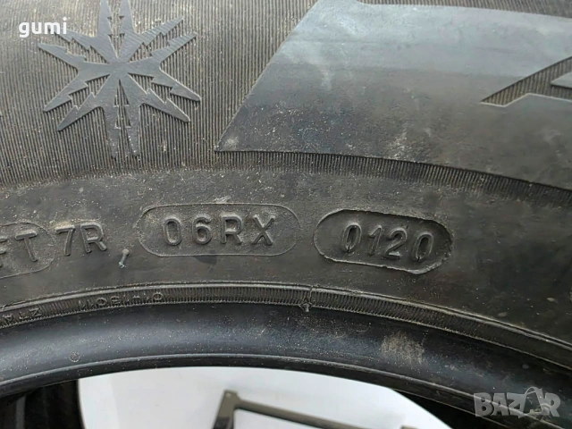2бр зимни гуми 205/60/16 MICHELIN L05599, снимка 5 - Гуми и джанти - 54461180