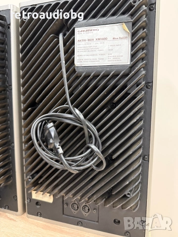 🔈Активни тонколони (2 бр.) Grundig Aktiv-Box XM 600 - 80-140W - Made in Germany🔈, снимка 5 - Тонколони - 55188985