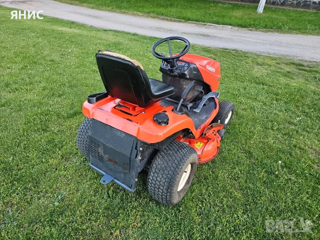 ДИЗЕЛОВА ТРАКТОРНА КОСАЧКА KUBOTA GR 1600. ПЕРФЕКТНА , снимка 7 - Градинска техника - 54402410