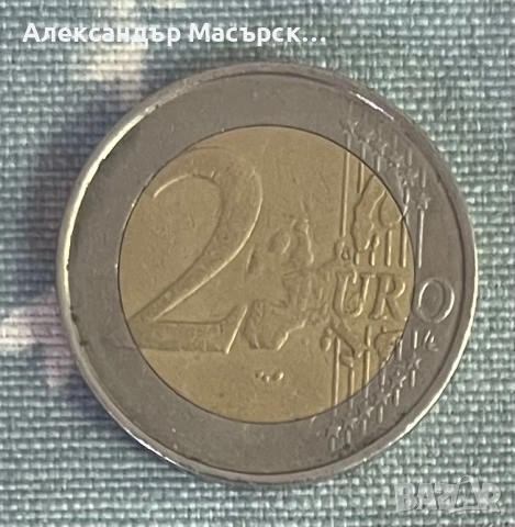 🇧🇪 Белгия 2 Евро, 2003 г. • Крал Албер II, снимка 2 - Нумизматика и бонистика - 54699973