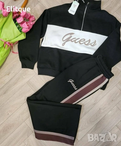 дамски ватиран екип guess 