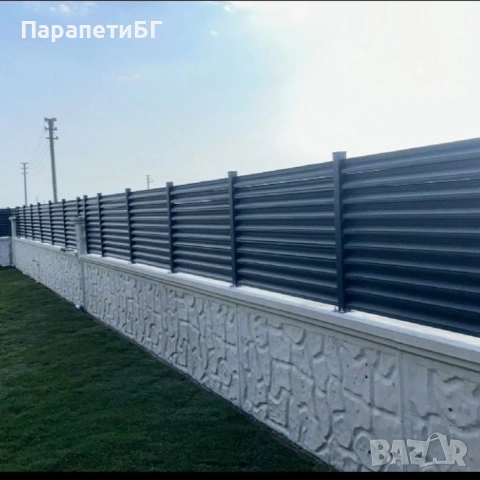 Метална ламелена ограда на топ цена, снимка 6 - Монтажи - 54489116