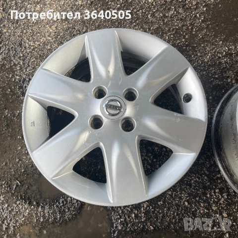 4/100/15 nissan micra, снимка 5 - Гуми и джанти - 54531114