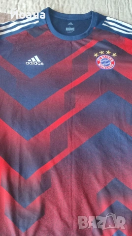 Спортна оригинална футболна тениска Адидас, снимка 7 - Тениски - 50386833
