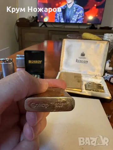 Продавам бензинова запалка Colibri Monopol, снимка 7 - Антикварни и старинни предмети - 55618046