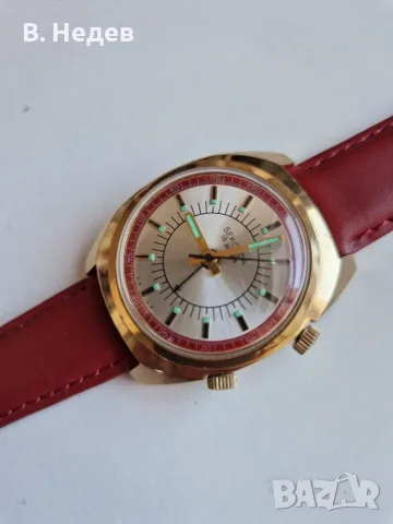 POLJOT Alarm; Полет звънец, кал 2612.1, СССР, Au 10, TOP!, снимка 2 - Мъжки - 55677302