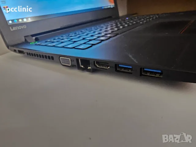 Lenovo V510 (15.6" Full HD / i3 7100U 2x2.40 Ghz / 8GB RAM / 256GB SSD / 8ч. Батерия + зарядно, снимка 7 - Лаптопи за работа - 55556347