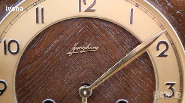 Оригинален каминен часовник Junghans, произведен в Германия, снимка 6 - Други - 55357944