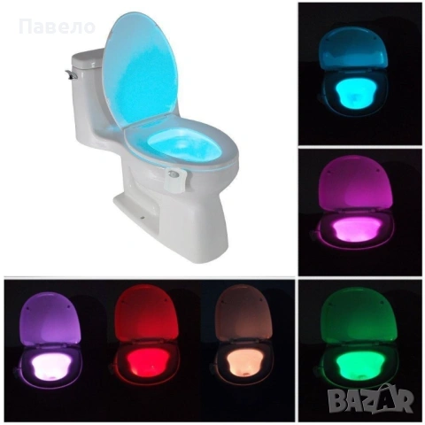 LED светлина за WC тоалетна