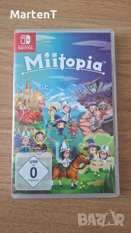 Nintendo Switch OLED White + игра Miitopia, снимка 7 - Nintendo конзоли - 55614301