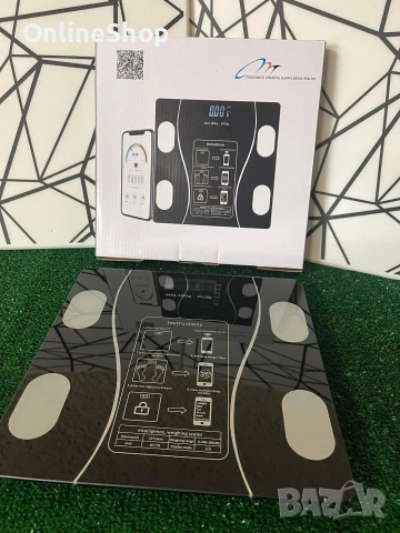 Смарт фитнес кантар Bluetooth, анализ на тялото 14 показателя, снимка 11 - Смарт гривни - 54012648