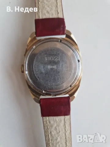 SLAVA кал. 2428, 26 jewels USSR, 2428, case 37mm, Au 5, TOP!, снимка 7 - Мъжки - 55578601