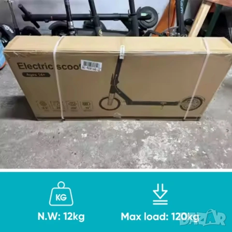 Електрическа тротинетка EVO 9 Pro | 350W | До 30 км пробег | Нова, снимка 6 - Велосипеди - 54856074