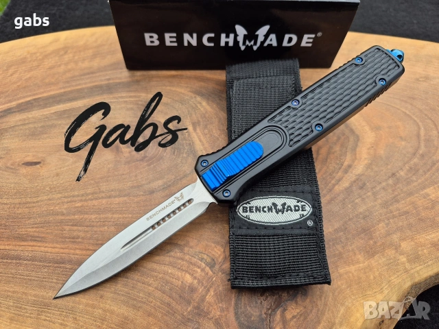 Автоматичен нож Benchmade AUTO Navy SEAL OTF BM838 с калъф, снимка 2 - Ножове - 54485827