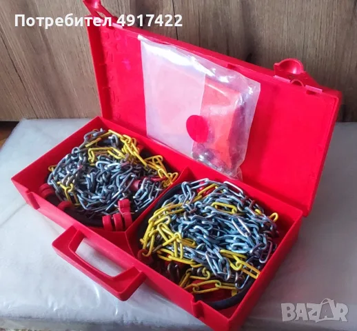 Чисто нови - Вериги за лед и сняг - Zig-Zag - PAWEG - Произведени в Австрия, снимка 5 - Аксесоари и консумативи - 55647525