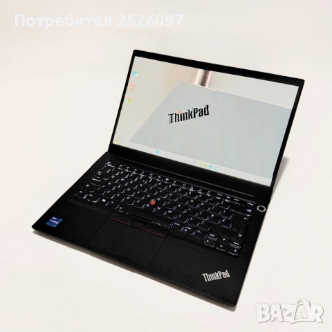 Lenovo ThinkPad E14 Gen 2/14” IPS/i7-1165G7 4.70GHz/512GB/Iris Xe, снимка 3 - Лаптопи за работа - 54640135