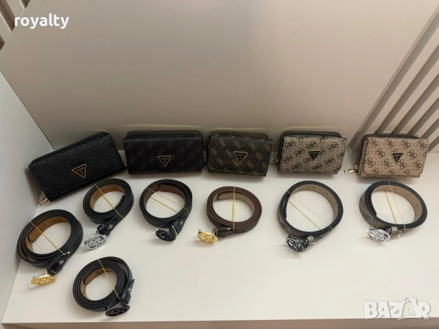 Guess Дамско Портмоне и Колан Гес Различни Цветове , снимка 2 - Колани - 54422486
