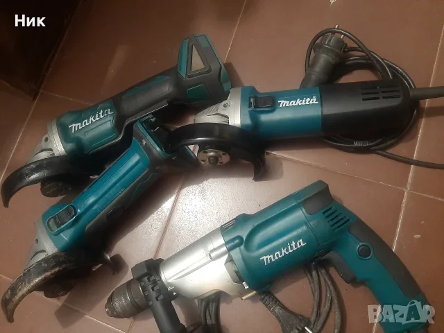 Ъглошлайфи и бормашина Макита, снимка 3 - Ъглошлайфи - 55334766
