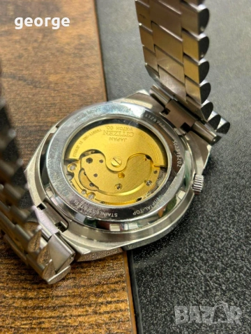Часовник Citizen Automatic, снимка 8 - Мъжки - 54835886