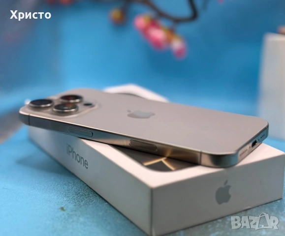 ГАРАНЦИОНЕН!!! Apple iPhone 16 Pro, 128GB, 5G, Natural Titanium  , снимка 7 - Apple iPhone - 54936499