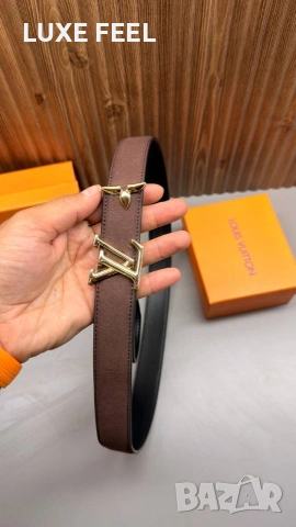 Prada ⚜️ Louis Vuitton ⚜️YSL⚜️ Естествена Кожа , снимка 10 - Колани - 54640625
