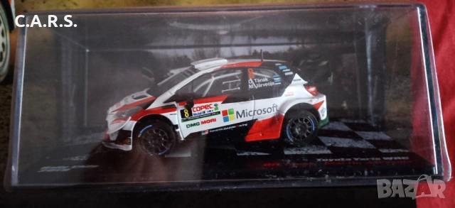 НОВА Метална количка Toyota Yaris WRC - Мащаб 1:43, снимка 2 - Колекции - 54491909