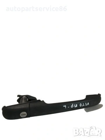 Черна външна дръжка за предна лява врата за Mercedes W638 Vito (1996-2002)