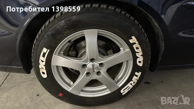 Джанти Dezent 16 5x100 6.5J с гуми Nexen 205 60 16, снимка 3 - Гуми и джанти - 55335179