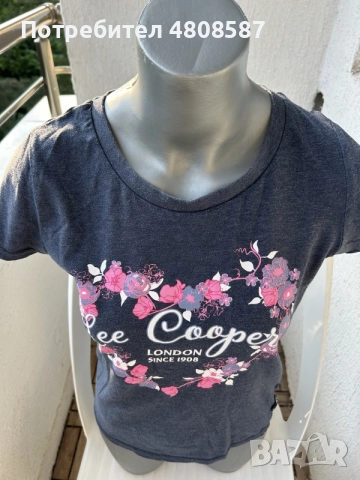 Дамска тениска Lee Cooper, снимка 3 - Тениски - 55436032