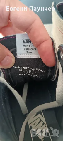 Vans кецове размер 37 естествена кожа велур отлични , снимка 7 - Кецове - 55383899
