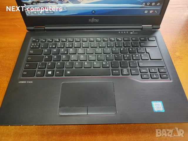 Лаптоп FUJITSU LIFEBOOK U747 14" i5-7200U/ 8GB/ 256GB SSD/14" FullHD, снимка 2 - Лаптопи за работа - 53971076