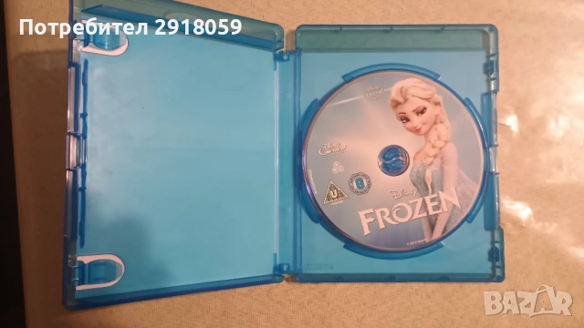 Frozen, Замръзналото кралство, Елза и Ана Blu Ray  , снимка 3 - Blu-Ray филми - 53991069