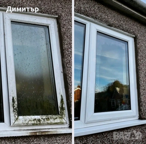 Почистване на прозорци