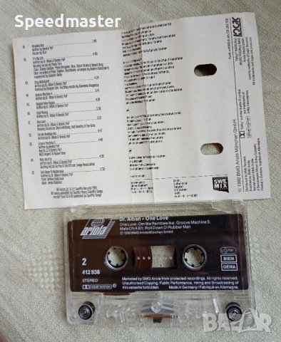 Dr.Alban - One Love.The Album, снимка 2 - Аудио касети - 54151062
