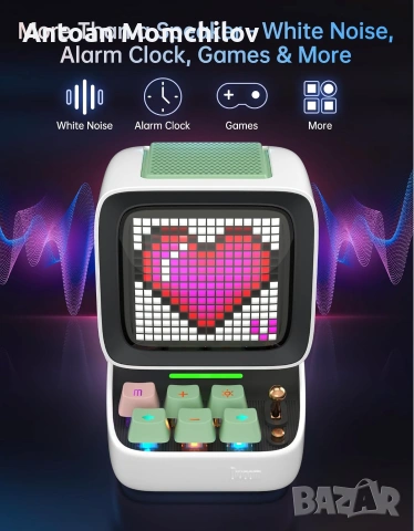 Bluetooth колонка Divoom Ditoo Pro Pixel Art, снимка 9 - Друга електроника - 54964430