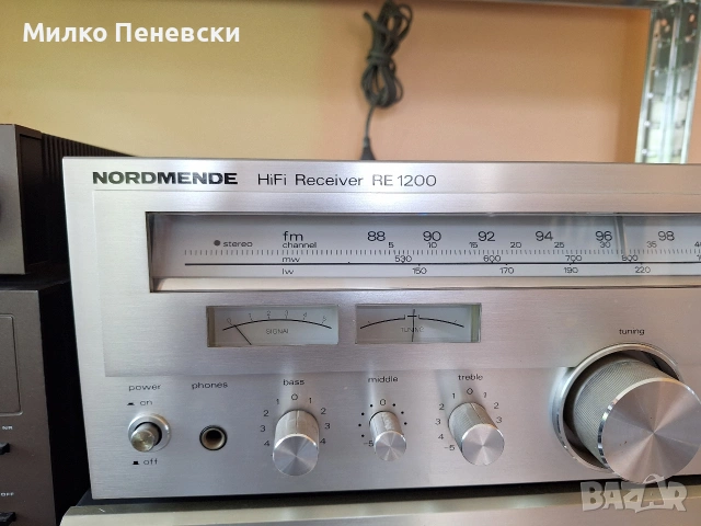 NORDMENDE RE 1200 HI FI STEREO RECEIVAR., снимка 2 - Ресийвъри, усилватели, смесителни пултове - 54890911