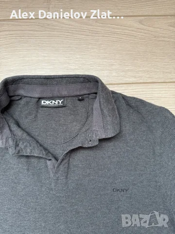 DKNY мъжка поло тениска S, снимка 2 - Тениски - 55683298
