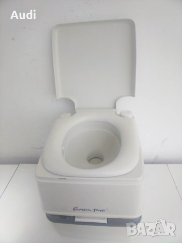 CAMPA POTTY реносима химическа тоалетна за каравана, кемпер, къмпинг, лодка, вила, риболов , снимка 6 - Химически тоалетни - 51452314