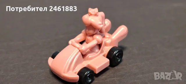 Играчка от McDonald's принцеса Peach в нейния картинг