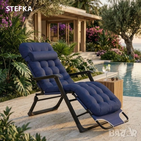 Шезлонг 68€, снимка 4 - Градински мебели, декорация  - 54825350
