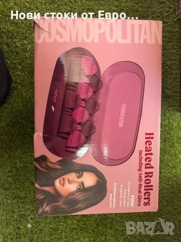 Електрически ролки за коса Cosmopolitan   Те създават къдрици и обем. Включва 4 големи и 6 средни ро