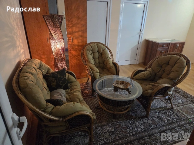 Естествен ратан, снимка 10 - Дивани и мека мебел - 54723335
