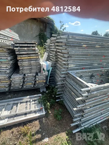 Оригинално поцинковано скеле Layher Blitz, снимка 14 - Други инструменти - 55656545